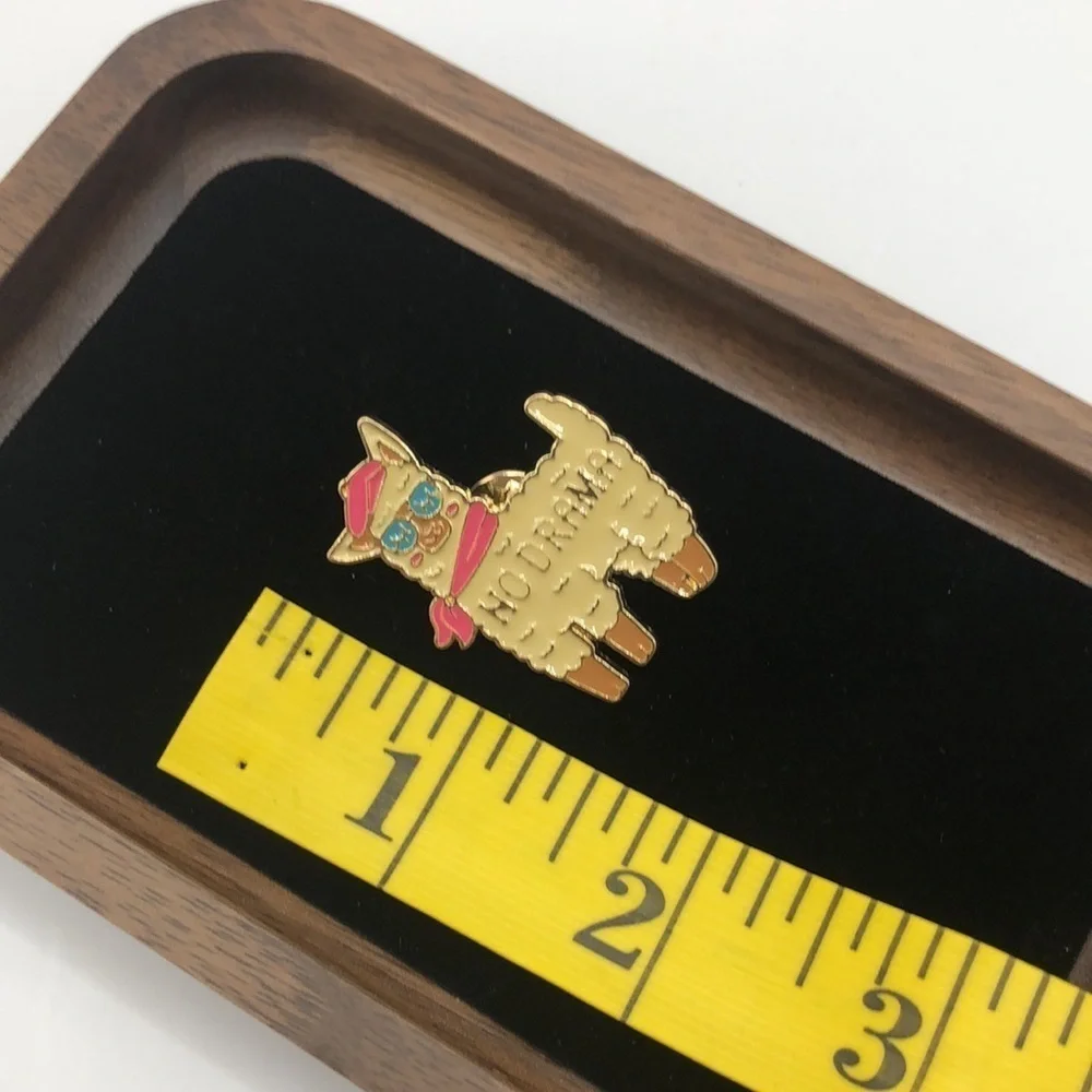 3/$25 “No Drama” Llama Pin